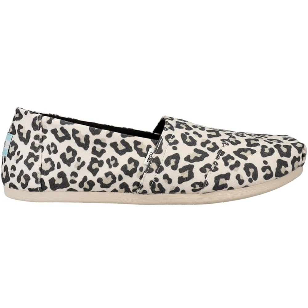 Stylish Leopard TOM'S Print Slip-On Shoes